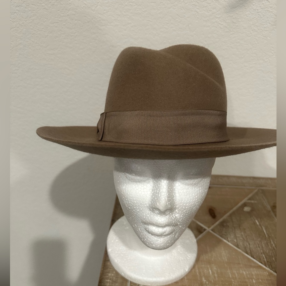 Elizabeth and James Brown Hat